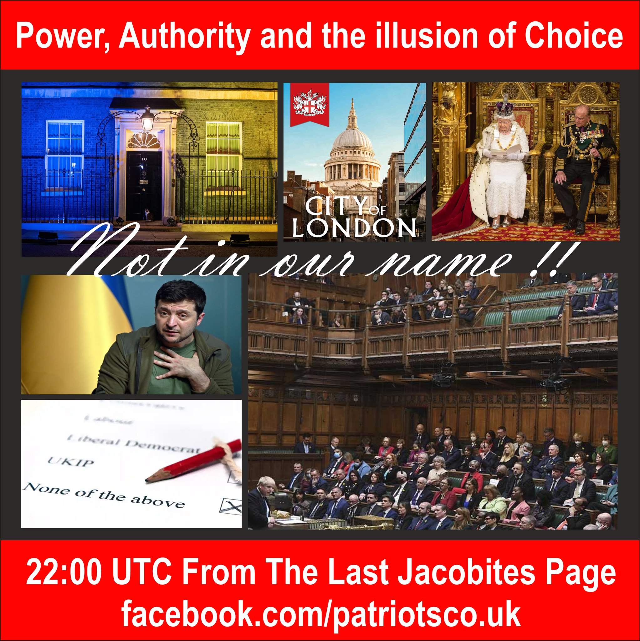 Power, Authority and the illusion of choice